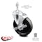 Service Caster 5 Inch Phenolic Wheel Swivel 10mm Threaded Stem Caster with Brake SCC SCC-TS20S514-PHR-TLB-M1015 - alternate 4
